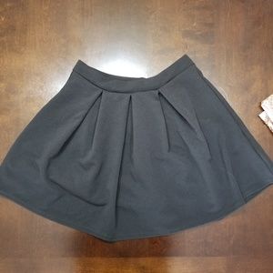 Boohoo black skirt.